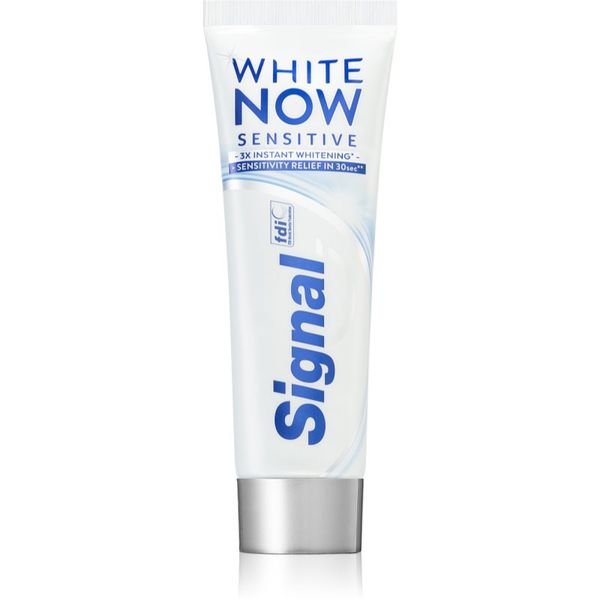 Signal Signal White Now Sensitive zobna pasta za beljenje zob za občutljive zobe 75 ml