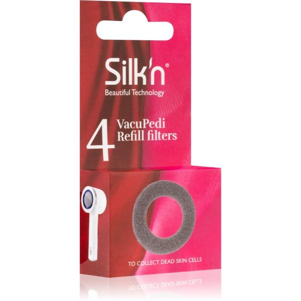 Silk'n Silk'n VacuPedi Refill Filters nadomestni filtri za električno pilico za stopala 4 kos