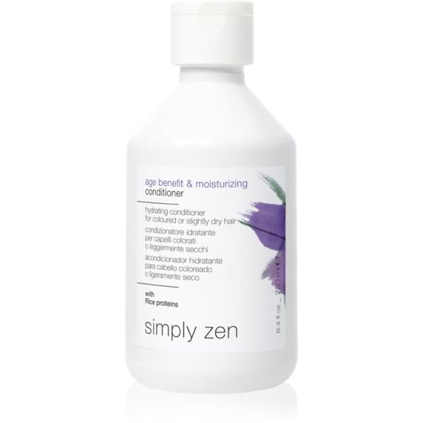 Simply Zen Simply Zen Age Benefit & Moisturizing vlažilni balzam za barvane lase 250 ml