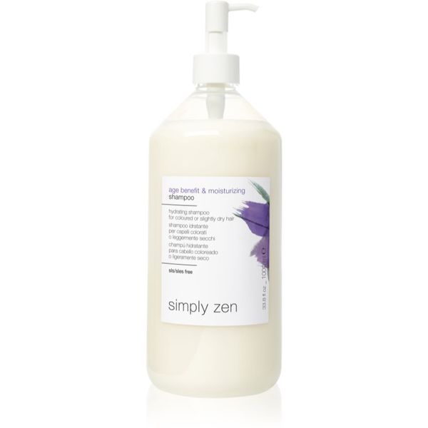 Simply Zen Simply Zen Age Benefit & Moisturizing vlažilni šampon za barvane lase 1000 ml