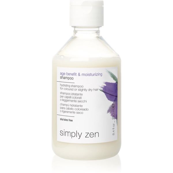 Simply Zen Simply Zen Age Benefit & Moisturizing vlažilni šampon za barvane lase 250 ml