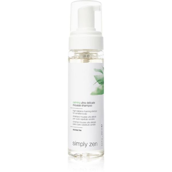 Simply Zen Simply Zen Calming Ultra Delicate Mousse Shampoo pomirjujoči šampon za občutljivo kožo 200 ml