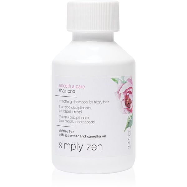 Simply Zen Simply Zen Smooth & Care Shampoo šampon za glajenje las proti krepastim lasem 100 ml