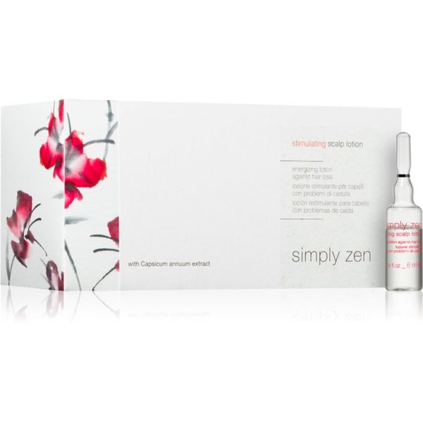 Simply Zen Simply Zen Stimulating Scalp Lotion mleko za lase proti izpadanju las 8x6 ml