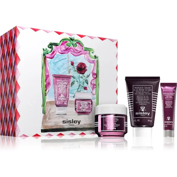 Sisley Sisley Black Rose Duo Luke Edward Hall Gift Set darilni set za pomladitev kože