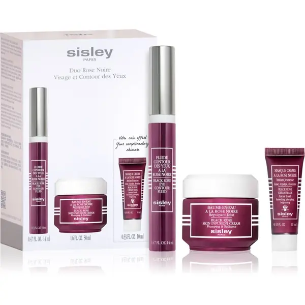 Sisley Sisley Duo Rose Noir set za vlaženje in učvrstitev kože