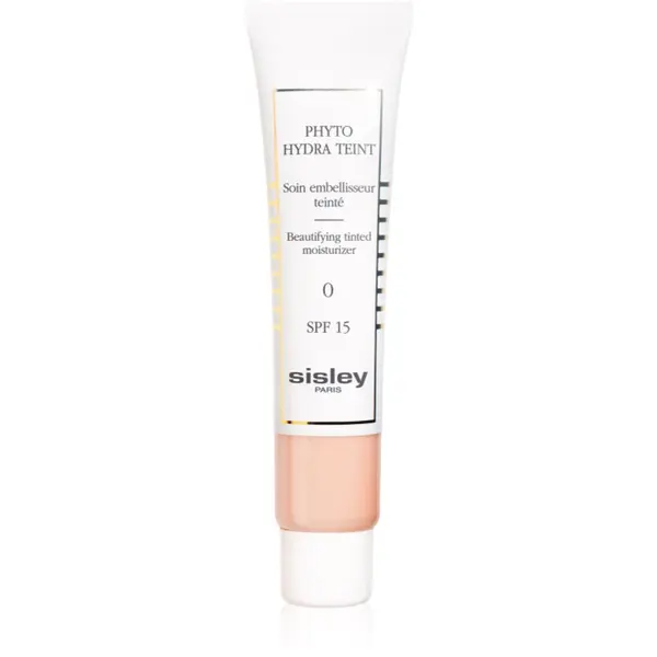 Sisley Sisley Phyto-Hydra Teint tonirana vlažilna krema s posvetlitvenim učinkom SPF 15 odtenek 0 Fair 40 ml