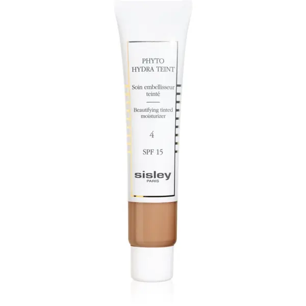 Sisley Sisley Phyto-Hydra Teint tonirana vlažilna krema s posvetlitvenim učinkom SPF 15 odtenek 4 Tan 40 ml