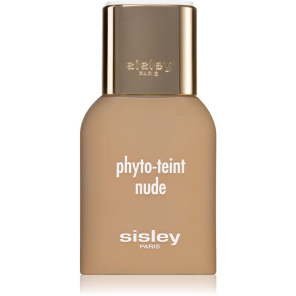 Sisley Sisley Phyto-Teint Nude posvetlitveni in vlažilni tekoči puder za naraven videz odtenek 4W Cinnamon 30 ml