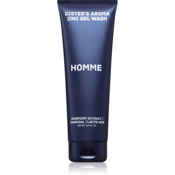 Sister's Aroma Sister's Aroma Homme gel za prhanje za moške 2 v 1 250 ml