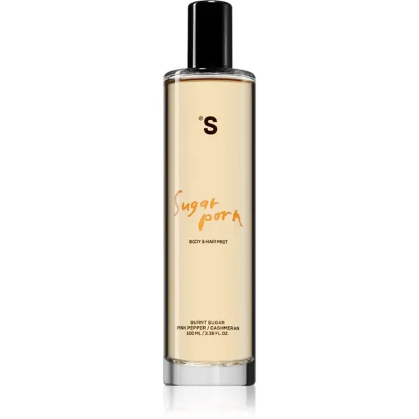 Sister's Aroma Sister's Aroma Sugar Porn parfumska meglica za telo in lase za ženske 100 ml