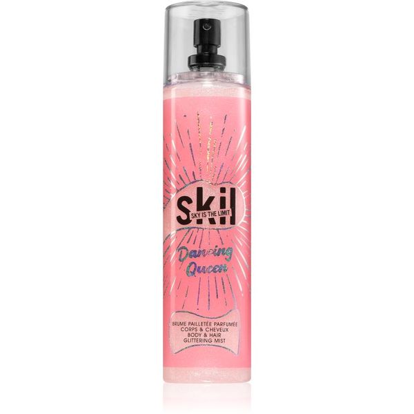 Skil Skil Night Call Dancing Queen pršilo za telo in lase z bleščicami 250 ml