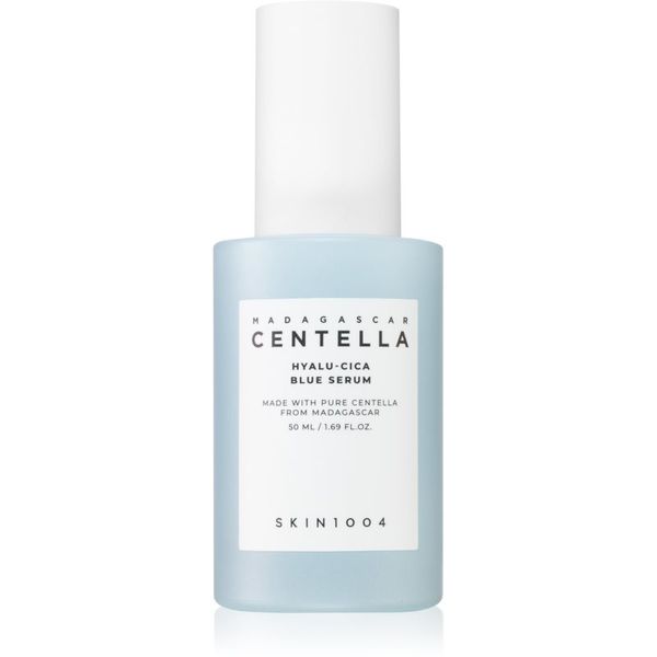 SKIN1004 SKIN1004 Madagascar Centella Hyalu-Cica Blue Serum intenzivno vlažilni serum za pomiritev in okrepitev občutljive kože 50 ml