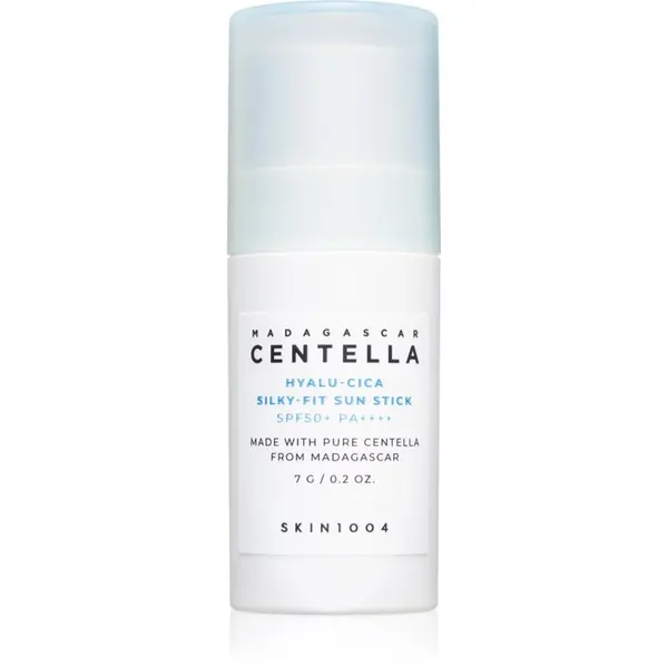 SKIN1004 SKIN1004 Madagascar Centella Hyalu-Cica Silky-Fit Sun Stick zaščitna vlažilna paličica SPF 50+ 7 g