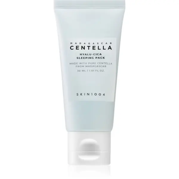 SKIN1004 SKIN1004 Madagascar Centella Hyalu-Cica Sleeping Pack izpopolnjevalna in vlažilna maska za čez noč za učvrstitev kože 30 ml