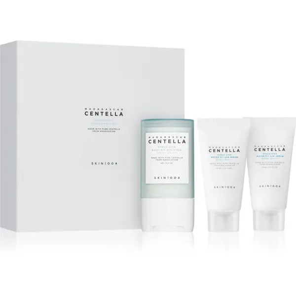 SKIN1004 SKIN1004 Madagascar Centella Hyalu-Cica Sunsational Kit darilni set z visoko UV zaščito