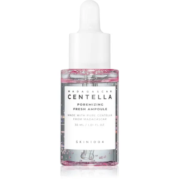 SKIN1004 SKIN1004 Madagascar Centella Poremizing Fresh Ampoule razstrupljevalni serum za obraz za glajenje kože in zmanjšanje por 30 ml