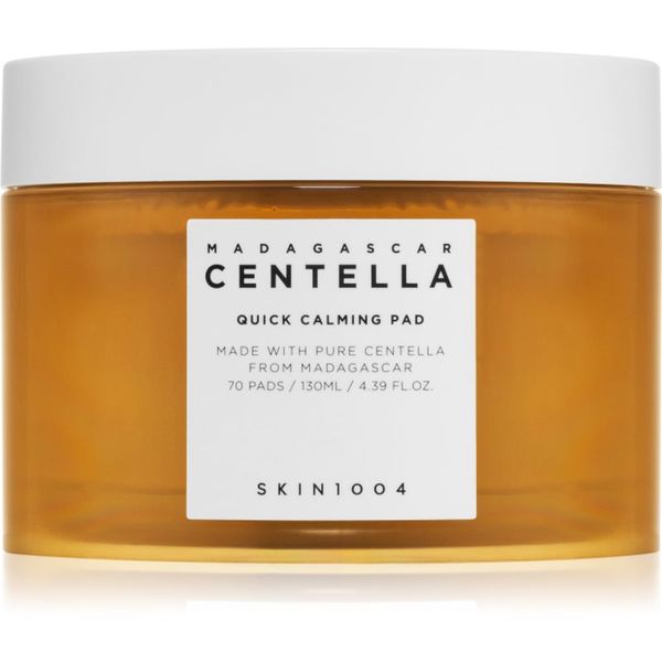 SKIN1004 SKIN1004 Madagascar Centella Quick Calming Pad intenzivno revitalizacijske blazinice za pomiritev in okrepitev občutljive kože 70 kos