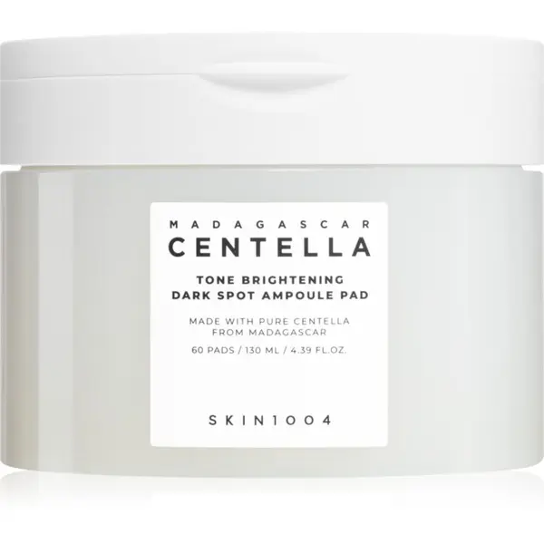 SKIN1004 SKIN1004 Madagascar Centella Tone Brightening Dark Spot Ampoule Pad tonizirajoče blazinice proti temnim madežem 60 kos