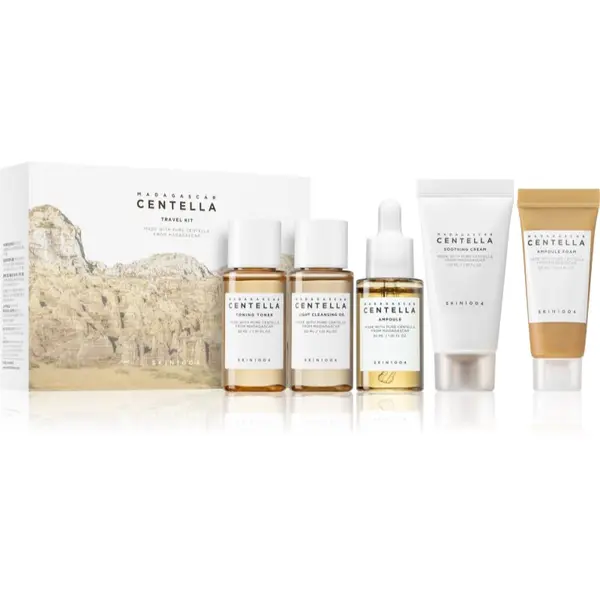SKIN1004 SKIN1004 Madagascar Centella Travel Kit Potovalni set za občutljivo in razdraženo kožo