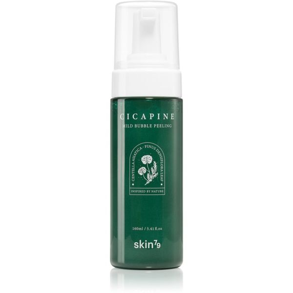 Skin79 Skin79 Cica Pine nežna čistilna pena s piling učinkom 160 ml