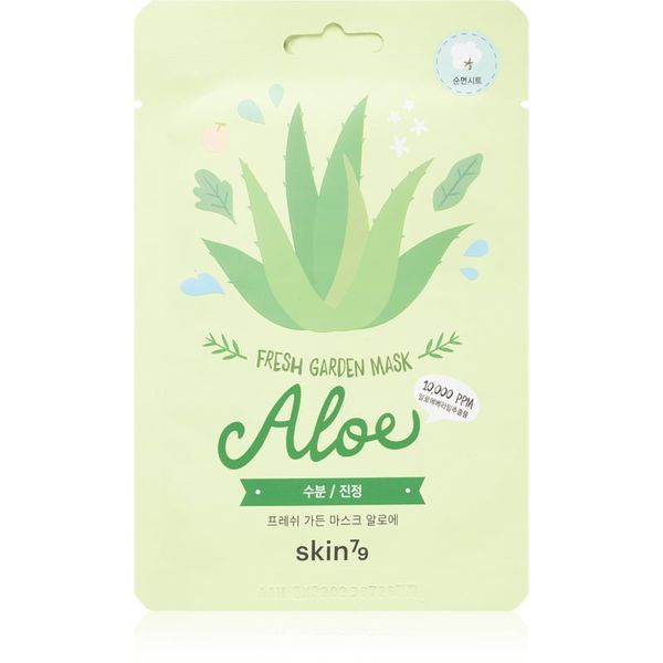 Skin79 Skin79 Fresh Garden Aloe pomirjevalna tekstilna maska z aloe vero 23 g