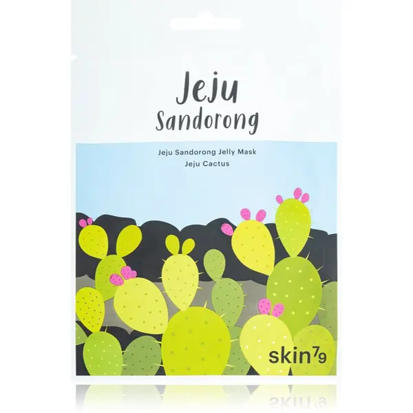 Skin79 Skin79 Jeju Sandorong Jeju Cactus hranilna tekstilna maska z vlažilnim učinkom 33 ml