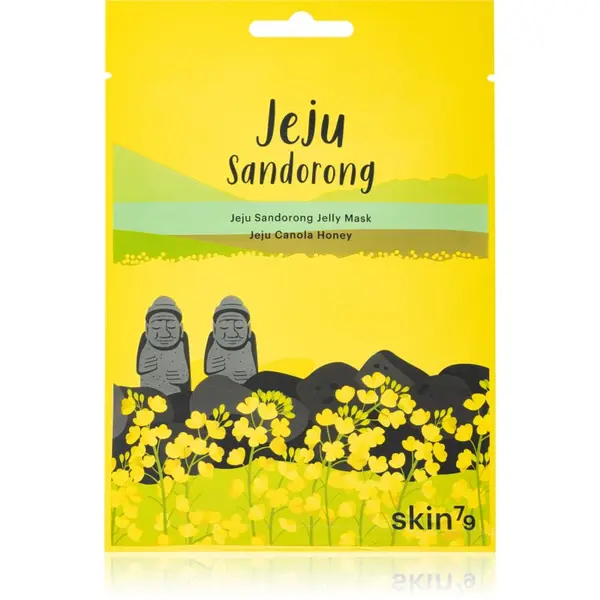 Skin79 Skin79 Jeju Sandorong Jeju Canola Honey negovalna maska iz platna za obnovo površine kože 33 g