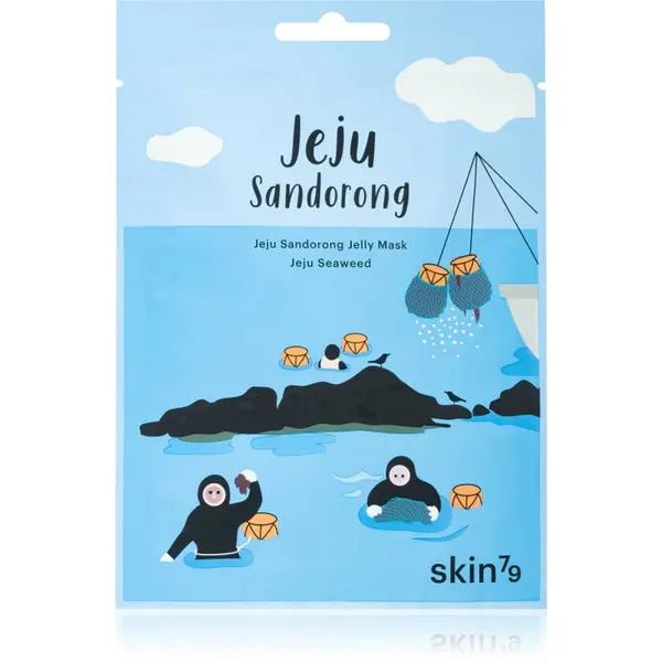 Skin79 Skin79 Jeju Sandorong Jeju Seaweed maska iz platna s čistilnim učinkom 33 ml