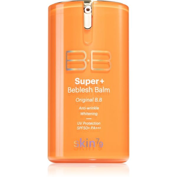Skin79 Skin79 Super+ Beblesh Balm BB krema proti nepravilnostim na koži SPF 50+ odtenek Vital Orange 40 ml