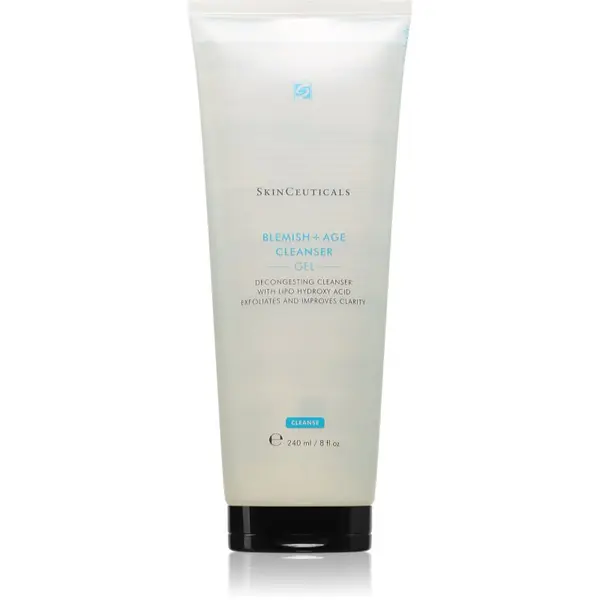 Skinceuticals Skinceuticals Cleanse Blemish + Age Cleanser eksfoliacijski čistilni gel za problematično kožo 240 ml