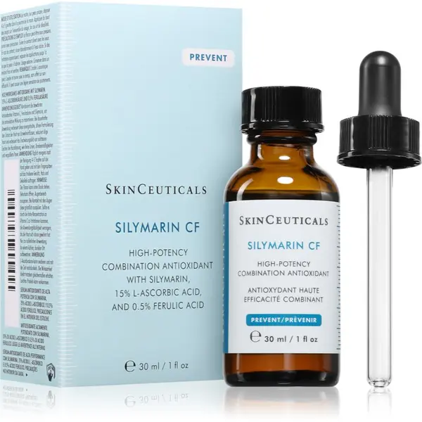 Skinceuticals Skinceuticals Prevent Silymarin CF serum za obraz za mastno kožo z vitaminom C 30 ml