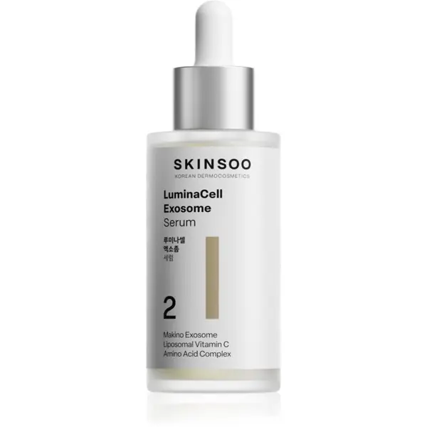 SKINSOO SKINSOO LuminaCell Exosome Serum posvetlitveni serum za obraz 50 ml