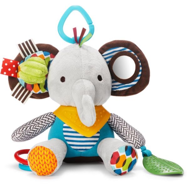 Skip Hop Skip Hop Bandana Buddies Elephant aktivnostna igrača z grizljajočim delom za otroke od rojstva 1 kos