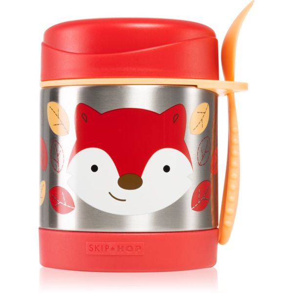 Skip Hop Skip Hop Zoo Fox termovka z žličko 12m+ 325 ml