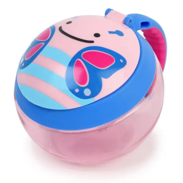 Skip Hop Skip Hop Zoo Snack Cup posoda Buterfly 12 m+ 222 ml