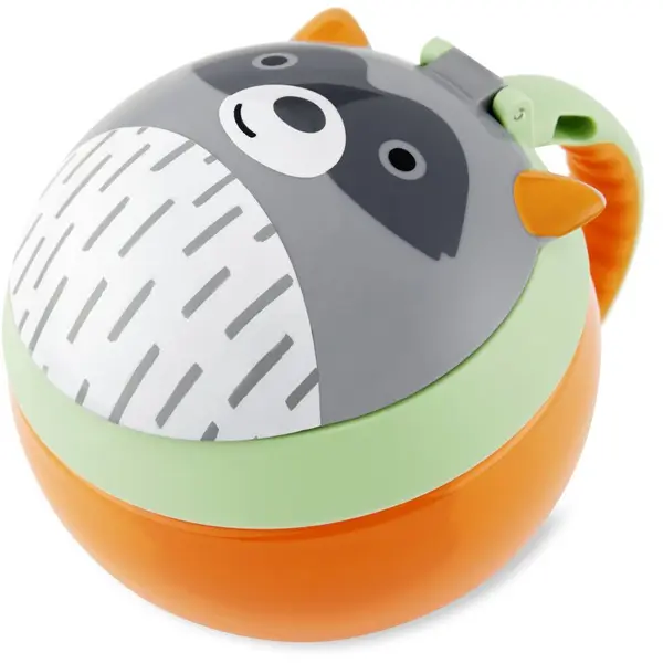 Skip Hop Skip Hop Zoo Snack Cup posoda Racoon 12m+ 222 ml