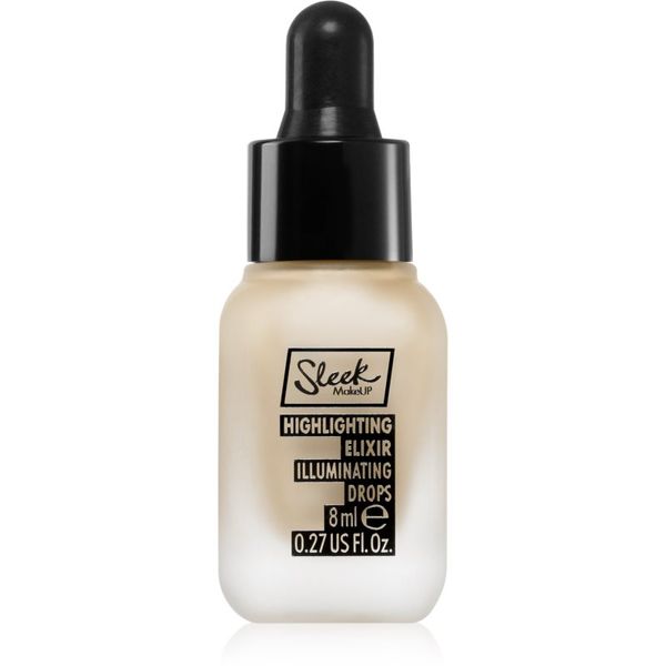 Sleek Sleek Highlighting Elixir Illuminating Drops tekoči osvetljevalec s kapalko odtenek Poppin Bottles 8 ml