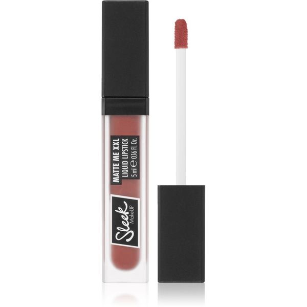 Sleek Sleek Matte Me XXL dolgoobstojna tekoča mat šminka odtenek Peaches n Cream 5 ml