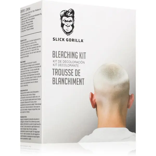 Slick Gorilla Slick Gorilla Bleach Kit odstranjevalec barve za lase za moške