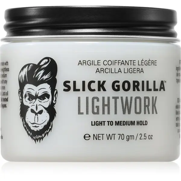 Slick Gorilla Slick Gorilla Lightwork stiling ilovica za lase za moške 70 g