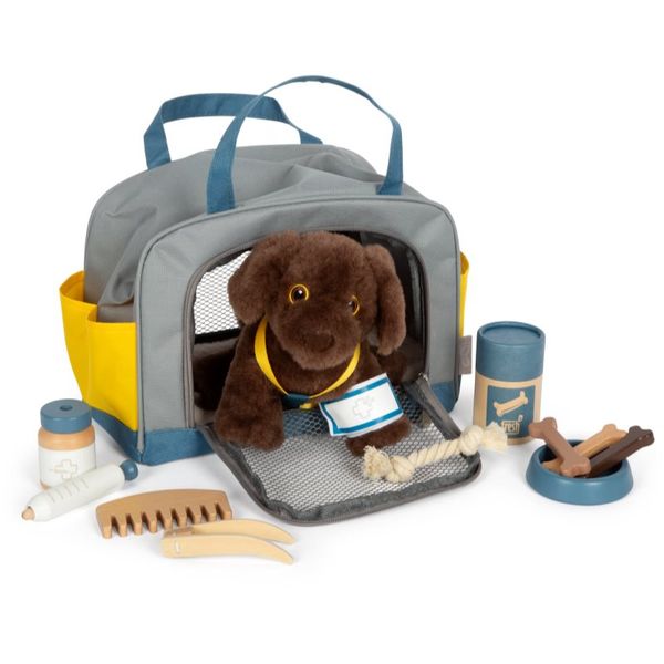 Small foot by Legler Small foot by Legler Plush Dog with Care Kit plišasta igrača 1 kos