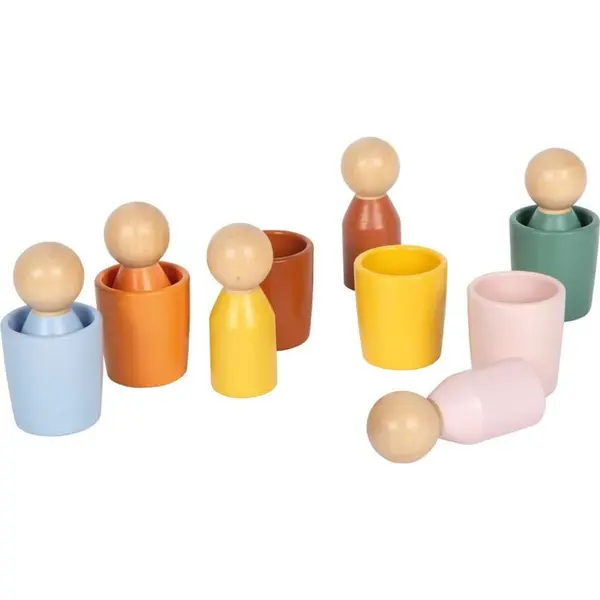 Small foot Small foot Montessori komplet igrač iz lesa 12m+ 12 kos