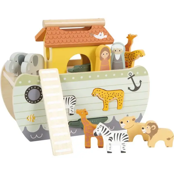 Small foot Small foot Noah's Ark komplet igrač iz lesa 12 m+ 15 kos