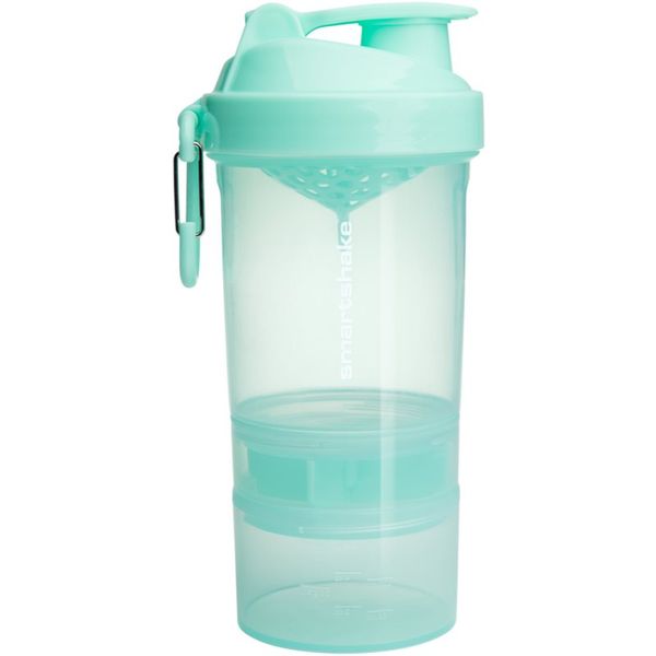 Smartshake Smartshake Original2GO športni shaker + rezervoar barva Mint Green 600 ml