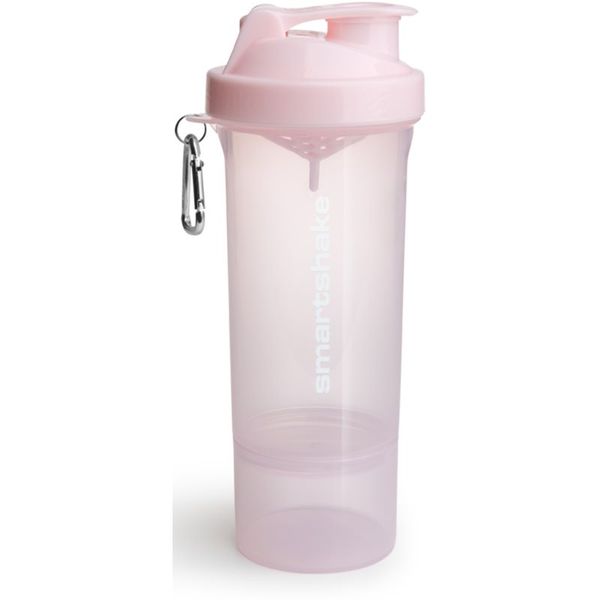 Smartshake Smartshake Slim športni shaker + rezervoar barva Cotton Pink 500 ml