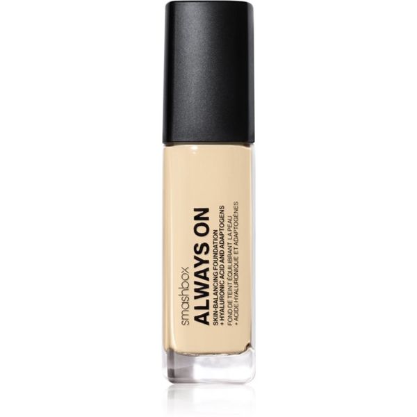 Smashbox Smashbox Always On Skin Balancing Foundation dolgoobstojen tekoči puder odtenek F10 O - LEVEL-ONE FAIR WITH AN OLIVE UNDERTONE 30 ml