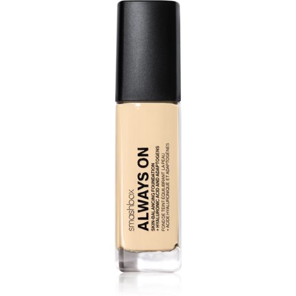 Smashbox Smashbox Always On Skin Balancing Foundation dolgoobstojen tekoči puder odtenek F20W - LEVEL-TWO FAIR WITH A WARM UNDERTONE 30 ml