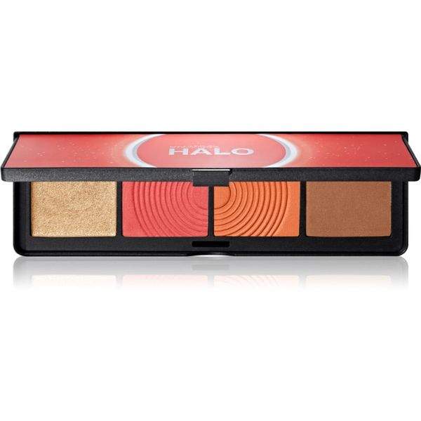 Smashbox Smashbox Halo Sculpt + Glow Face Palette paleta osvetljevalcev in rdečil odtenek Coral Saturation 15,7 g