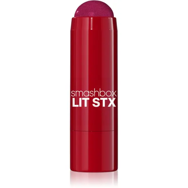 Smashbox Smashbox LIT STX Blushlighter rdečilo z osvetljevalcem v paličici odtenek Pixel Plum 5 g